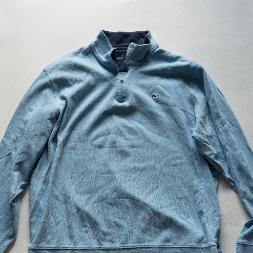Men's Sweater Quarter Zip Vineyard Vines